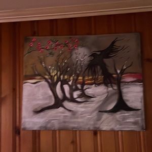 30/24 oil painting by Laura Thomason